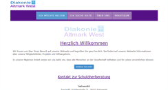Desktop Screenshot of diakonie-altmark-west.de